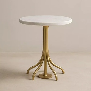 <b>Silver</b> Finish New Design Metal End And <b>Side</b> <b>Table</b> For Home Livingroom Villas Decoration Use Corner And <b>Side</b> <b>Table</b> - Product Image 5