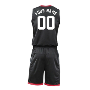 Conjunto de Uniforme de Baloncesto Unisex, Camiseta sin Mangas con Cuello en V y Pantalones Cortos, Transpirable, con Estampado Sublimado, Ropa Deportiva para Todas las Temporadas - Product Image 6