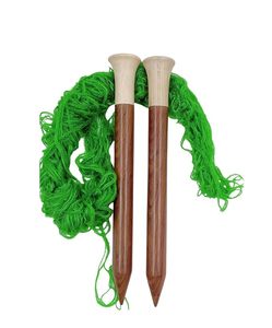 Premium Rosewood Knitting <b>Needles</b> with Elegant Gold-Tone Heads – Smooth Finish, Durable & Comfortable for <b>Yarn</b> Crafts - Product Image 3