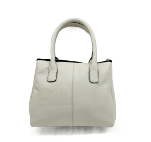 Sac à main imperméable en cuir véritable pour femme, fermeture éclair, en cuir de vachette huilé, avec poignée supérieure, sac à bandoulière/sac messager/sac fourre-tout - Product Image 2