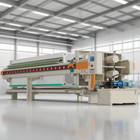 Presse à filtre industrielle pour la déshydratation des boues, traitement des eaux usées, presse à filtre hydraulique automatique