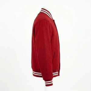 เสื้อแจ็คเก็ต Letterman Varsity แบบ unisex สไตล์ลำลอง แนวเบสบอล มีกระดุมแป๊ก ปิดด้วยกระดุมแบบ Snap  เสื้อคลุมแฟชั่น - Product Image 2