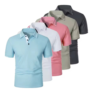 Polo de Manga Corta para Hombre con Logotipo Personalizado – Polo de Algodón Premium Inspirado en el Estilo Urbano para un Look Casual - Product Image 1