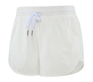 Mens Solid Color Plain Shorts Breathable Cotton Fabric <b>Elastic</b> Waist Casual Summer Comfort Wear Bottoms - Product Image 1