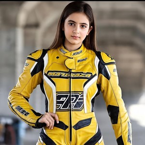 Women’s <b>Cafe</b> <b>Racer</b> Leather Motorbike <b>Jacket</b> - Stylish Protective Gear - Product Image 6
