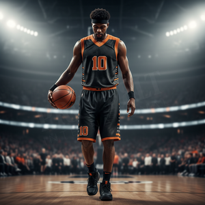 Maillot de basket-ball professionnel à prix de gros, séchage rapide, respirant, tenue de match athlétique douce pour l'extérieur - Product Image 3
