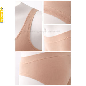 Sous-vêtements pour Femmes : Ensemble Soutien-Gorge et Culotte en Coton Doux, Dernière Tendance Mode à Prix Bas - Product Image 4