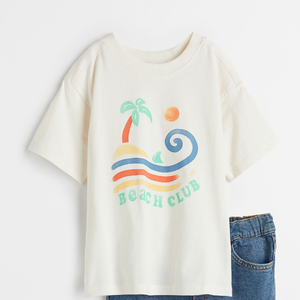 Conjuntos de Camiseta y Pantalones Cortos para Niños, 100% Algodón Transpirable, Diseño Personalizado, Últimos Modelos 2026, Conjuntos de Verano Cómodos para Niños, Precio al por Mayor - Product Image 3