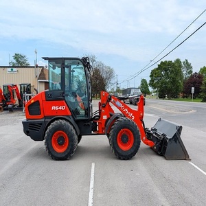 Commercial Kubota R640 Compact Loader With Hydraulic Attachments For Fast Loading Excavation And Site Work - Product Image 1