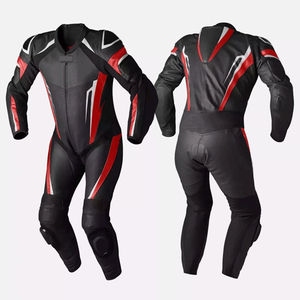 Combinaison de moto en cuir de qualité supérieure, protectrice, imperméable, respirante, durable, fabrication directe OEM - Product Image 1