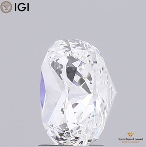 Diamant de laboratoire CVD de 3,51 carats, taille coussin carrée, clarté VVS1, couleur D, certifié IGI, pour bijoux de créateur - Product Image 6