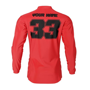 เสื้อจักรยานผู้ชายกันลม แห้งเร็ว แบบรัดรูป สีพื้น สำหรับปั่นจักรยานเสือภูเขา ขายตรงจากโรงงาน - Product Image 2