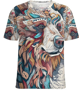 T-shirt pour homme de haute qualité en gros, 100% coton tricoté, respirant, coupe ample, impression personnalisée, grande taille, 300g - Product Image 4