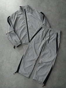 Nouvel ensemble survêtement coupe-vent d'hiver personnalisé pour homme, respirant, séchage rapide, veste et pantalon de sport pour la gym, la course et le fitness. - Product Image 2