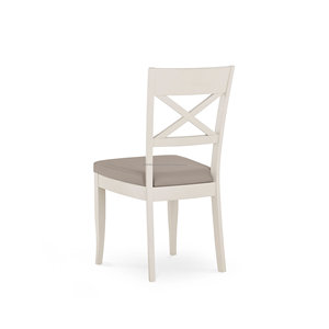 Modern 6 Piece <b>Dining</b> Room Set With Cross Back Chairs And <b>Extendable</b> <b>Wood</b> <b>Table</b> Farmhouse Design For Home Furniture - Product Image 6