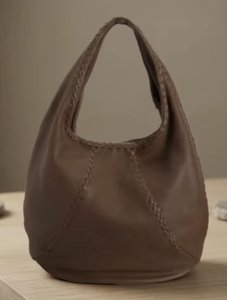 Sac à main léger pour femme en cuir véritable de style vintage avec fermeture éclair, étanche et élégant - Product Image 5