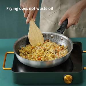 Premium Stainless Steel Saute Pan With Tempered Glass Lid Nonstick Interior Coating Induction Compatible Base - Product Image 5