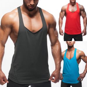 Men's Gym <b>Stringer</b> <b>Vest</b> Slim-Fitted Breathable Sports Tank Top for Bodybuilding Group Training Workout Clothes - Product Image 3