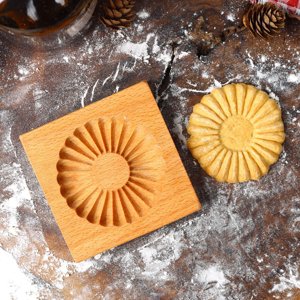 Gingerbread cookie mould cheap price wood <b>cake</b> <b>mold</b> wooden biscuit press stamp baking supplies - Product Image 4