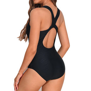 Trajes de baño deportivos al por mayor, trajes de playa de poliéster y spandex personalizados, trajes de baile para mujer, fábrica de alta calidad. - Product Image 2
