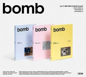 ILLIT 3er Mini Álbum 'bomb' CD de Música K-Pop, Papel y Plástico, Idioma Coreano, Para Todas las Edades, BW-223, Corea del Sur - Product Image 2