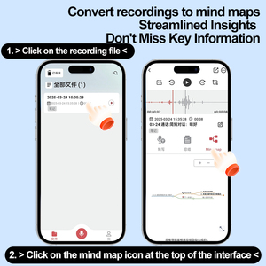 <span class=keywords><strong>Registratore</strong></span> Vocale Digitale AI Ultra Sottile da 64GB con Custodia <span class=keywords><strong>per</strong></span> Registrazioni Audio di Riunioni, Formato WAV, in Lega di Alluminio - Product Image 4
