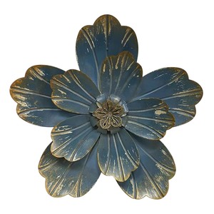 Modern Large Metal <b>Flower</b> <b>Wall</b> Decor Industrial Iron Floral <b>Wall</b> Art Sculpture for Home Living Room Hotel Office Decoration - Product Image 3