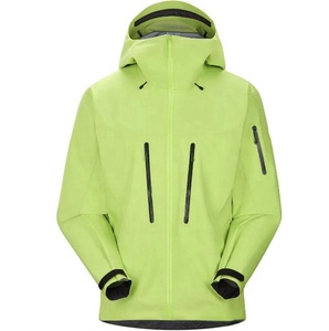 Waterproof Pakistan Made Men's Hooded Winter Windbreaker Jacket Lightweight Full Zip Outdoor Sporty Design Front Customizable - Product Image 5