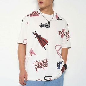 T-shirts Hip Hop Street pour hommes, coupe ample, grande taille, pour l'été, adolescents, design graphique cool, t-shirt décontracté - Product Image 2