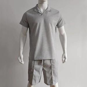 Ensemble de vêtements décontractés pour hommes, polo à manches courtes et short, ensemble deux pièces, ensemble de jogging, ensemble de survêtement, short pour hommes - Product Image 5
