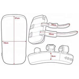 Cible de frappe professionnelle pour Muay Thai, MMA, Boxe, Arts Martiaux et Taekwondo – Protection robuste pour entraînement de frappe - Product Image 6