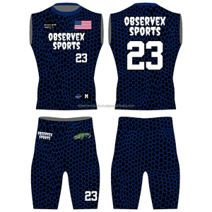 Tenues de football américain 7v7 personnalisées avec logo OEM, maillots respirants 7on7, ensembles de maillots grande taille, design personnalisé - Product Image 1