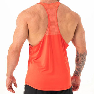 Camiseta sin mangas de tela de malla de algodón, de secado rápido, anti-bolitas, de corte largo y holgado, transpirable, para deporte, precio bajo, para pedidos al por mayor, de fabricante - Product Image 3