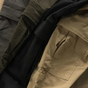 Pantalones Cargo, Pantalones de Trabajo Tácticos para Exteriores, Pantalones Cargo para Hombre para Uso Diario, Pantalones Utilitarios Cómodos de Corte Relajado - Product Image 2