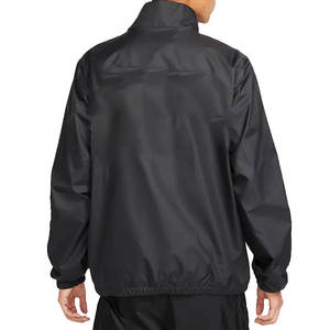 Survêtement uni pour homme avec fermeture éclair, nouvelle collection, veste de sport en nylon légère, personnalisation du logo de votre marque, nouvelle arrivée. - Product Image 3