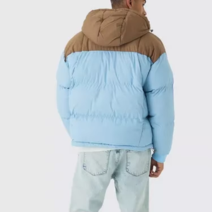 Custom High Quality Canadian Canvas Bomber <b>Jacket</b> Plus Size <b>Men's</b> Winter Anti-Bacterial Embossed Cotton <b>Filled</b> Fur Hooded - Product Image 5