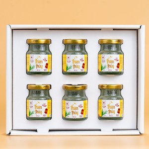 Nuova Formula e Gusto Personalizzati Thien <span class=keywords><strong>Thuy</strong></span> Stewed Birds Nest - Pandan senza zucchero (Barattolo di vetro) 6 barattoli x 70 ml - Product Image 1