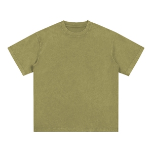 เสื้อยืดผู้ชายลายการ์ตูนสุดเทรนด์ สไตล์สตรีทแฟชั่น ตัวอักษรพิมพ์ลายตามสั่ง ทรงโอเวอร์ไซส์ แขนสั้น - Product Image 6