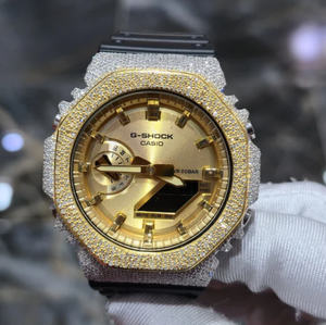 Shreeji Jewels Luxury Fashion Moissanite <b>Diamond</b> Unisex Mechanical Square Stainless Steel Hip Hop <b>Watch</b> GPS High Quality - Product Image 1