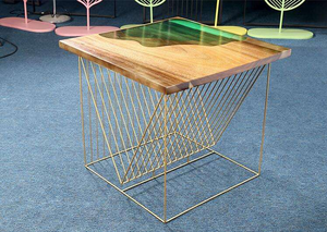 Tables d'art en résine époxy, table basse en résine époxy, décoration intérieure - Product Image 3