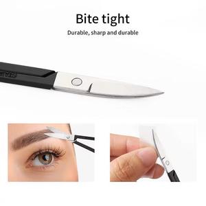 Iris Scissors Stainless Steel Precision Surgical <b>Tools</b> Black <b>Pink</b> Handles Manual Instrument Set Class I - Product Image 3