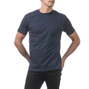 Fabricants de t-shirts OEM, t-shirts personnalisés pour hommes en coton 100%, coupe classique, manches courtes, col rond, décontractés, respirants, séchage rapide, fitness - Product Image 1