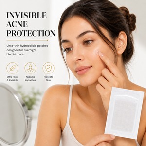 Parches Hidrocoloides Herbales Invisibles para el Acné con Árbol de Té y Aloe Vera, Veganos, Orgánicos, Libres de Crueldad Animal, Personalizables con Nombre de Marca - Venta al por Mayor a Granel - Product Image 5