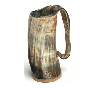Taza de cuerno natural con borde liso para beber cómodamente, uso diario en cocinas rústicas - Product Image 2