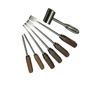 Jeu de tournevis orthopédiques et de ciseaux à os, 7 pièces, manche en fibre réutilisable, instruments chirurgicaux en acier inoxydable allemand, CE ISO - Product Image 6