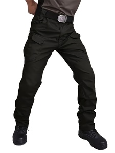 Pantalones Cargo Harem para Hombre, Cintura Media, Casuales, Elásticos, Resistentes al Viento, Impermeables, Transpirables, con Bolsillos de Lona, para Primavera - Product Image 3