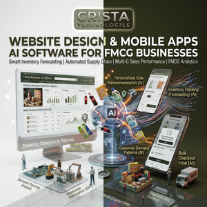 Logiciel d'IA pour les entreprises de produits de consommation rapide, conception de sites Web, applications mobiles Android iOS, logiciel ERP CRM d'IA, plugin WordPress Shopify - Product Image 1