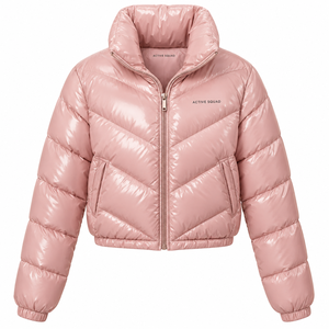 Dernière Tendance : Doudoune Longue Matelassée Respirante pour Femme, Grande Taille, Manches Longues, Idéale pour l'Hiver et qui Maintient au Chaud - Product Image 1