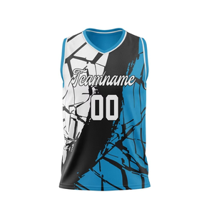 Camiseta de Baloncesto para Hombre, 100% Poliéster, Personalizada, Vintage, Antibacteriana, Transpirable, para Entrenamiento de Equipo, Verano - Product Image 6