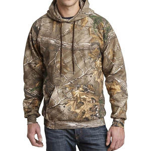 Sweat-shirts de chasse unisexes 100% coton polaire respirant, impression personnalisée, vêtements de chasse d'extérieur, fabricants - Product Image 6
